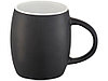 Керамическая чашка Hearth с деревянной крышкой-костером, черный/белый, фото 4