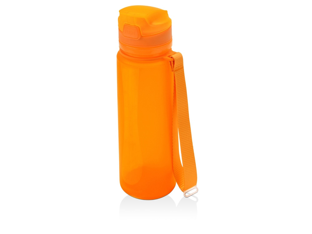Складная бутылка Твист 500мл, оранжевый
