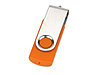 Подарочный набор On-the-go с флешкой, ручкой и зарядным устройством, оранжевый, фото 3