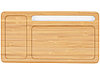 Беспроводное зарядное устройство-органайзер из бамбука Timber, натуральный/белый, фото 3