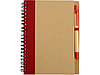 Подарочный набор Essentials с флешкой и блокнотом А5 с ручкой, красный, фото 9