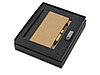 Подарочный набор Essentials с флешкой и блокнотом А5 с ручкой, черный, фото 2