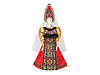 Набор Катерина: кукла в народном костюме, платок , красный, фото 2