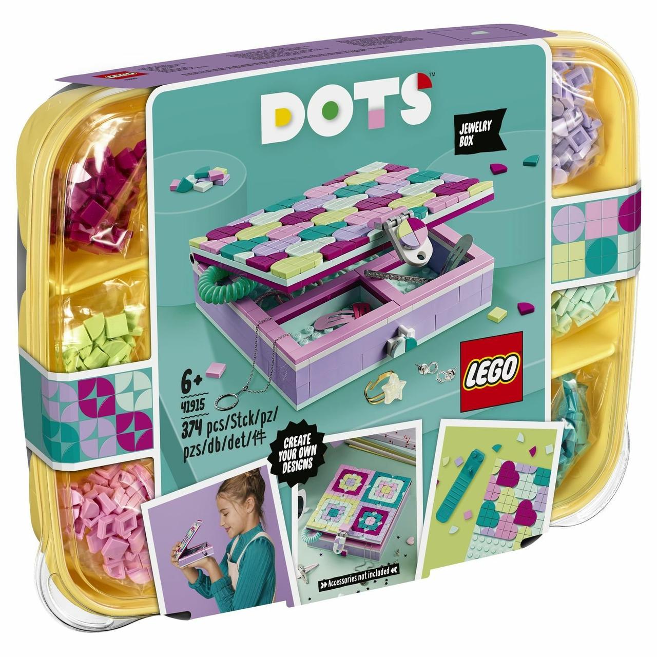 Конструктор LEGO Dots Шкатулка для драгоценностей 41915