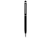 Ручка-стилус шариковая Jucy Soft с покрытием soft touch, черный, фото 2