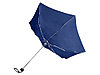 Зонт складной Frisco, механический, 5 сложений, в футляре, синий, фото 3