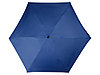 Зонт складной Frisco, механический, 5 сложений, в футляре, синий, фото 4