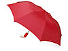 Зонт складной Tulsa, полуавтоматический, 2 сложения, с чехлом, красный, фото 2
