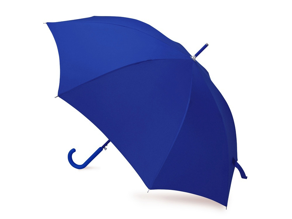 Зонт-трость Color полуавтомат, синий - фото 2 - id-p76909004
