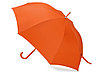 Зонт-трость Silver Color полуавтомат, оранжевый/серебристый, фото 2