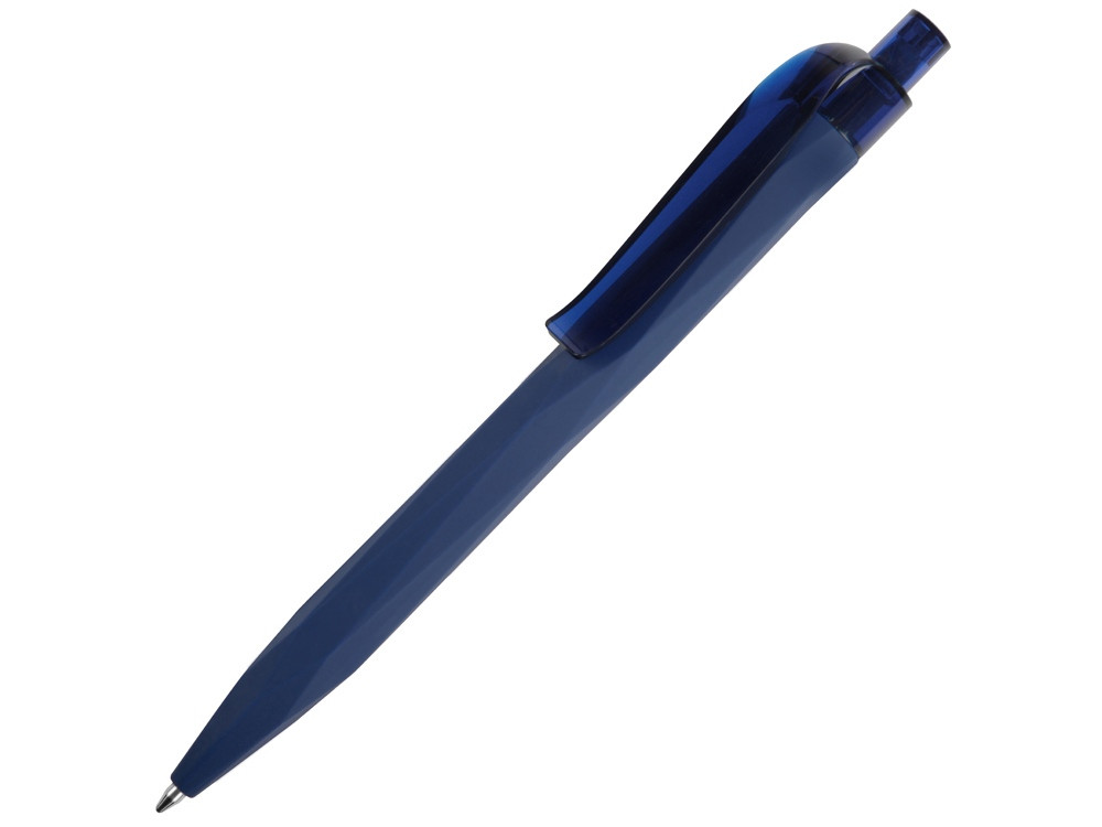 Ручка шариковая QS 20 PRT софт-тач, синий - фото 1 - id-p87292116