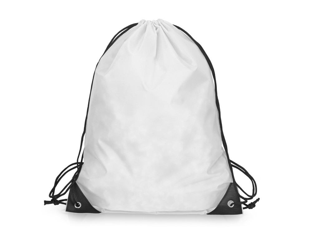 Рюкзак-мешок на шнуровке Reviver из переработанного пластика, белый - фото 2 - id-p87295479
