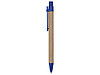 Ручка картонная шариковая Эко 3.0, синий, фото 3