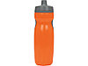 Спортивная бутылка Flex 709 мл, оранжевый/серый, фото 4