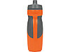 Спортивная бутылка Flex 709 мл, оранжевый/серый, фото 5