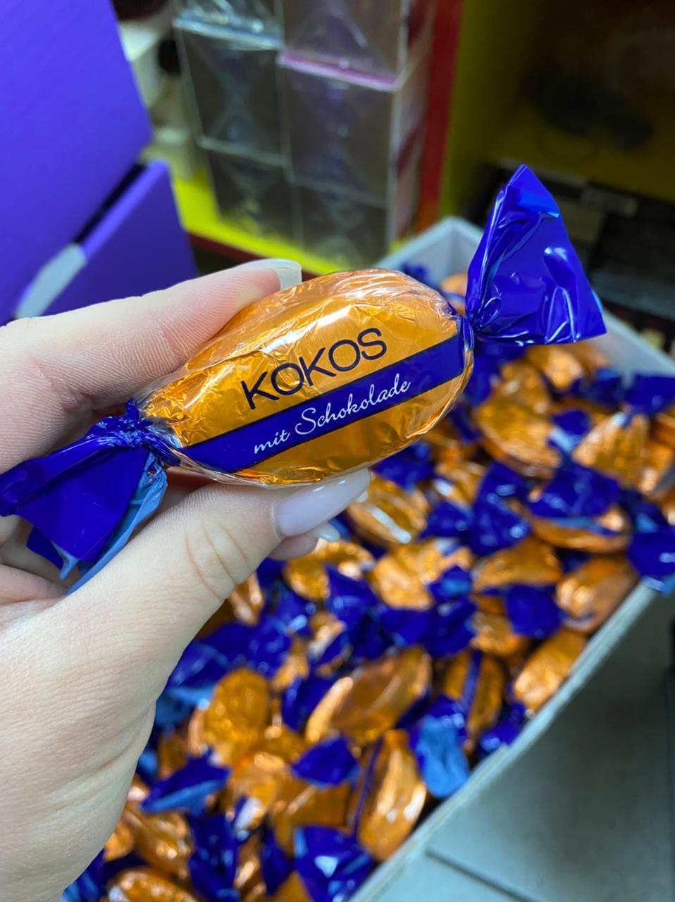 Шоколадные конфеты Kokos (кокос) 1кг