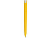 Ручка пластиковая soft-touch шариковая Zorro, желтый/белый, фото 4