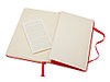 Записная книжка Moleskine Classic (в линейку) в твердой обложке, Large (13х21см), красный, фото 4