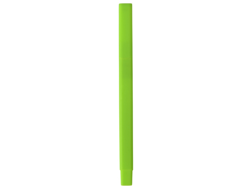 Ручка шариковая пластиковая Quadro Soft, квадратный корпус с покрытием софт-тач, зеленое яблоко - фото 5 - id-p87294729