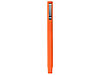 Ручка шариковая пластиковая Quadro Soft, квадратный корпус с покрытием софт-тач, оранжевый, фото 3