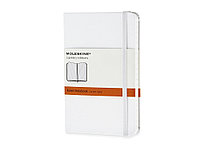 Записная книжка Moleskine Classic (в линейку) в твердой обложке, Pocket (9x14см), белый