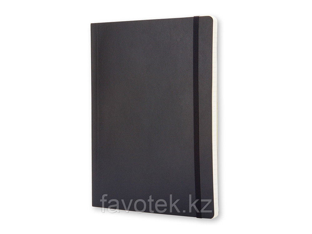 Записная книжка Moleskine Classic Soft (в линейку), ХLarge (19х25 см), черный