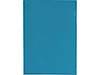 Папка-уголок прозрачный формата  А4 0,18 мм, синий глянцевый, фото 3