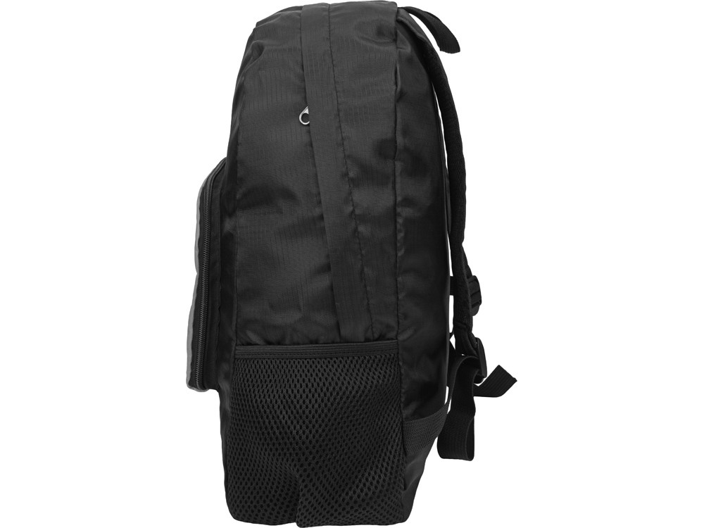 Рюкзак складной Reflector со светоотражающим карманом, темно-серый/серебристый - фото 8 - id-p87294850
