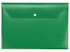 Папка-конверт А4 с кнопкой, зеленый, фото 2
