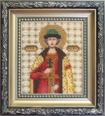 Набор для вышивания бисером "Икона великого князя Игоря " Б-1065