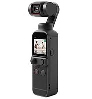 Экшн-камера DJI Pocket 2 (невероятно компактная карманная камера с 4K видео + 3-x осевая стабилизация)