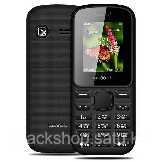 Мобильный телефон TeXet TM-130, Black-Red - фото 1 - id-p87297985