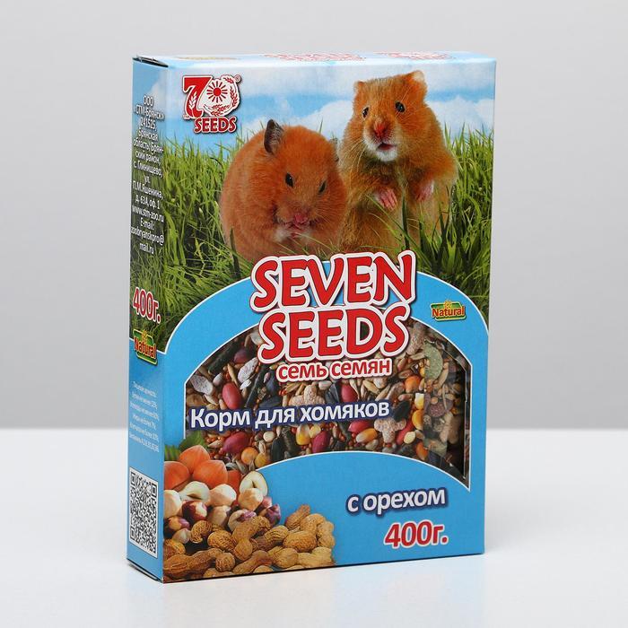 Корм для хомяков Seven Seeds, с орехом