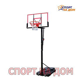 Стойка баскетбольная мобильная с щитом (высота 230-310 см)