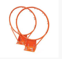 Баскетбольное кольцо усиленное с сеткой