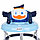BAMBOLA Ходунки МАНДАРИНКА (7 силик.колес,игрушки,муз) 5 шт в кор.(64*56*52) DEEP BLUE Синий, фото 2
