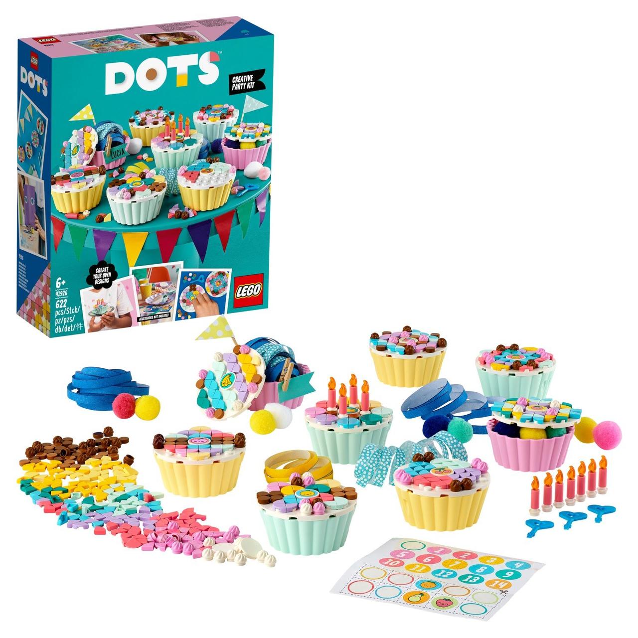 Конструктор LEGO Dots Креативный набор для праздника 41926 - фото 1 - id-p87307616