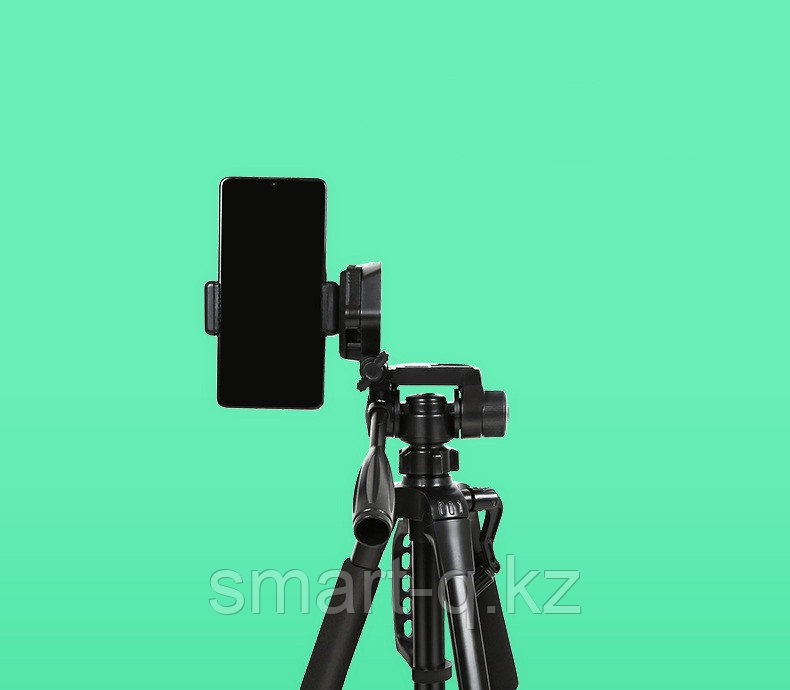 Полупрофессиональный штатив для камеры, смартфона ZK3540 высотой до 150 см. - фото 9 - id-p87308575