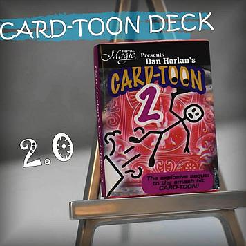 Card toon Deck 2.0. Нарисованный человечек оживает и находит карту зрителя!