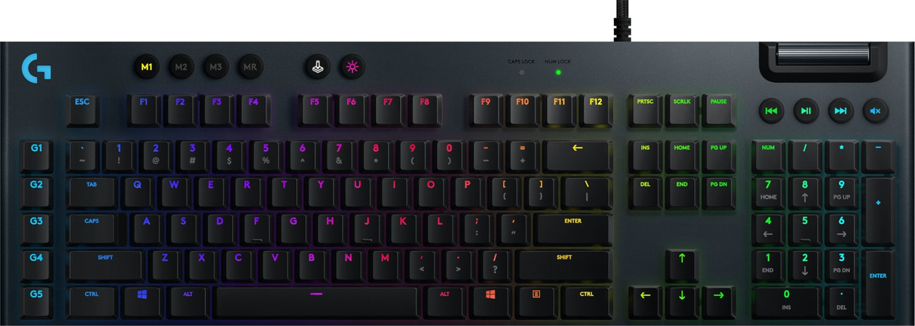 Клавиатура механическая игровая Logitech G815 LIGHTSYNC RGB GL Linear/Tactile