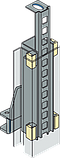 Подъемник двухстоечный электрогидравлический г/п 3,5 тонны (высота 4170 мм)  ROTARY (Германия) электро/стопора, фото 7