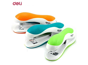 Степлер DELI до 20 листов, ассорти