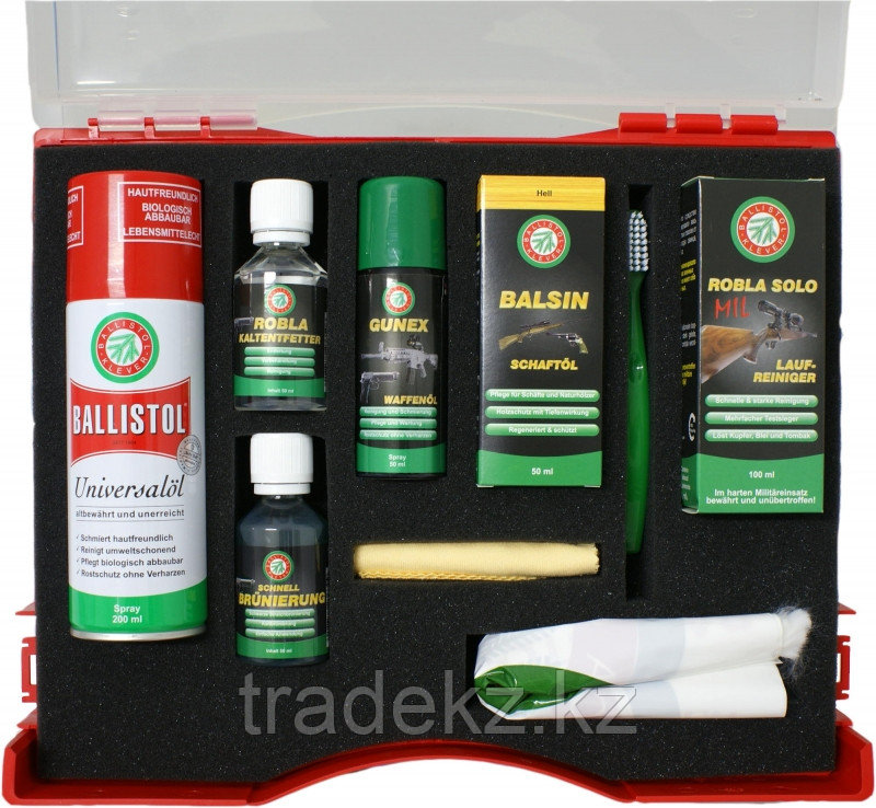 Набор для чистки оружия BALLISTOL SET GUN CARE 14 предметов