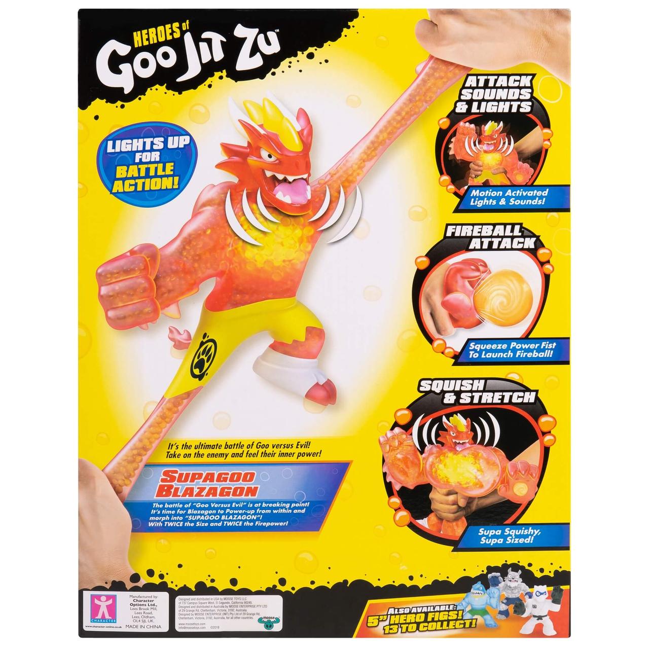 Гуджитсу Блейзагот XL большой Тянущаяся фигурка Goojitzu