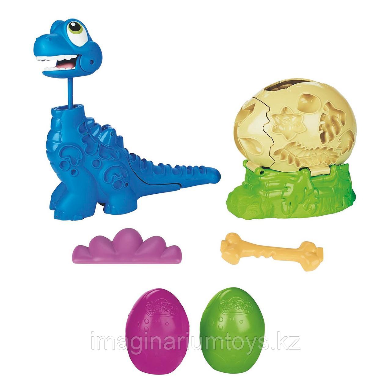Play-Doh Плейдо игровой набор пластилина «Растущий Динозаврик» - фото 2 - id-p87319067