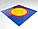Ковер борцовский трехцветный 8х8м, маты НПЭ 4 см, фото 2