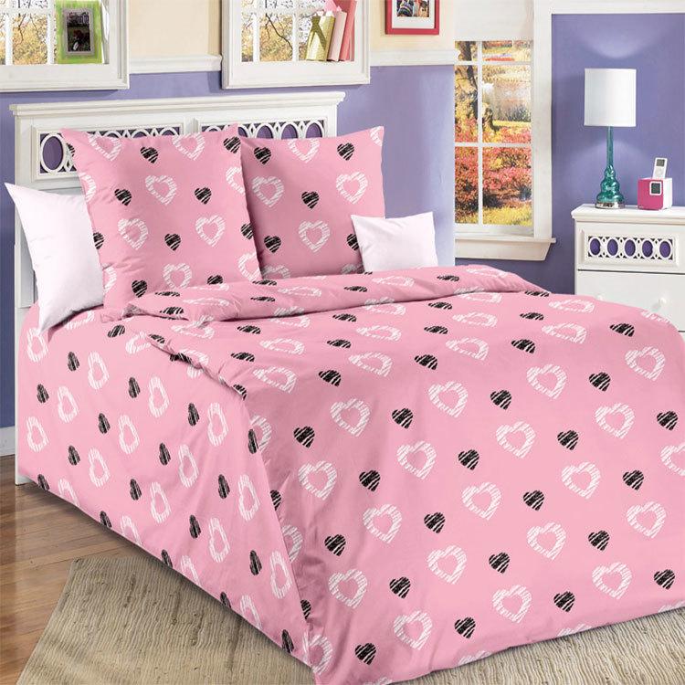 Королевское искушение Комплект постельного белья "Валери роз."  1.5 спальный , перкаль ТексДизайн(Россия)