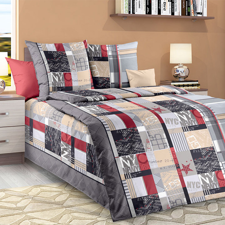 Королевское искушение Комплект постельного белья "Лофт"  1.5 спальный , перкаль ТексДизайн(Россия)