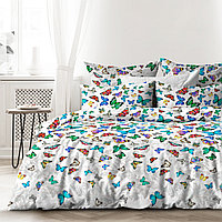 Любимый дом Комплект постельного белья Бабочки, 2 спальный евро