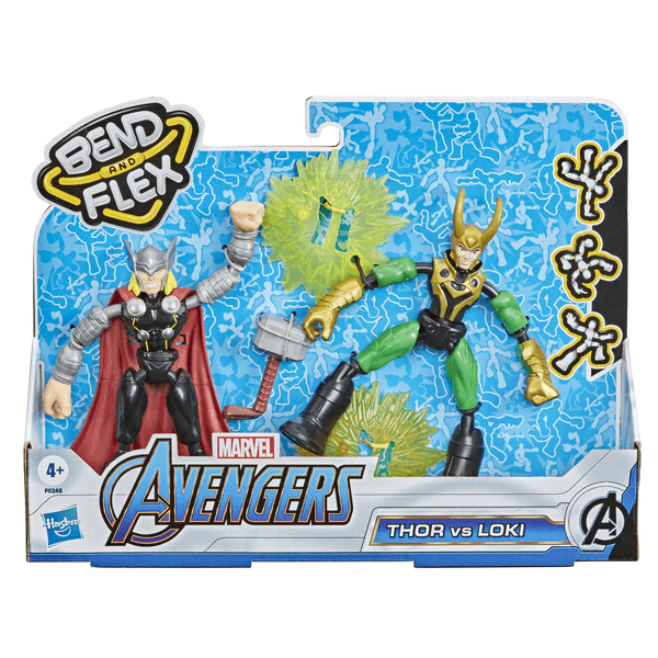 Avengers Bend&Flex Фигурки Тор и Локи 15см